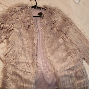 Lanshifei faux fur coat